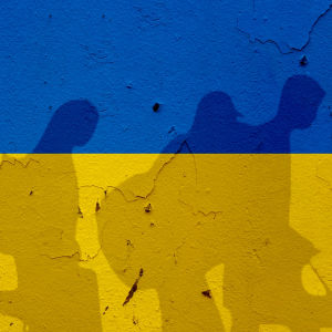 ukraine flag refugees